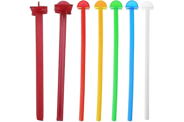 Kcnsieou Perchoir en plastique durable pour cage à oiseaux, pinsons, canaris, perruches