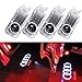 Produktbild Auto LED Projektor Willkommen Licht, NOTENS 4 Pack Auto Tür Dekorative Eintrag Logo Projektor Lichter for A8 A6L A5 A6 A4L A4 A1 A3 R8 Q5 Q7 TT A8L A7 A6L (4 PCS)