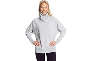 C9 Champion Damski top francuski z długim rękawem, szary wrzosowy, L