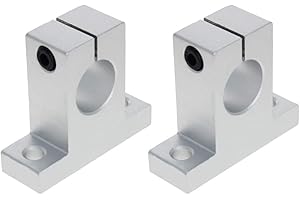 Othmro SK20 Lot de 2 roulements à billes linéaires à mouvement à billes