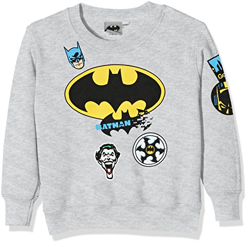 DC-Comics-Jungen-Sweatshirt-Batman-Badge