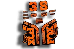 CUAC REVOLUTION Adesivi Forcelle Compatibile con Fox Factory 38 EBIKE 2021 Bicicletta Ciclismo