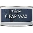Vintro Wax for Wood, Furniture and Chalk Paint - 400ml (Clear)