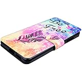 SMART LEGEND Lederhülle für Huawei Nova Ledertasche Hülle Muster Schutzhülle Premium PU Leder Flip Case Protective Cover Innere Weiche Silikon Bookcase HandyTasche Schale mit Kartenfächer Magnetverschluß Standfunktion Etui Handyhülle - 