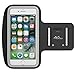 Price comparison product image MoKo Armband for iPhone X / 8 Plus / 7 Plus / 6s Plus, Sweatproof Sports Armband Running Arm Band for iPhone 7 Plus, 6S Plus, Samsung S9 Plus, S7 Edge, Note 4/5, Black (Fits Arm Girth 9"-12.6")