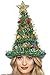 Produktbild MLL Mode Weihnachtsmütze - Weihnachtsfeier Hut - Weihnachtsbaum Hut - Weihnachtsschmuck,Grün,A