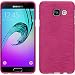 Produktbild PhoneNatic Case für Samsung Galaxy A3 (2016) A310 Hülle Silikon pink brushed Cover Galaxy A3 (2016) A310 Tasche + 2 Schutzfolien