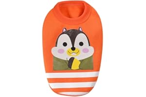 WEVGOUO Manteaux d'hiver Pull-Overs Veste Vetement Polaire Ours Petits Chiens Chiot Chat Chaton Manteau d'hiver Chaud Doux Pelucheux Chihuahua Yorkshire (1, S:1.5-2.5 kg/Tour de Poitrine:34cm)