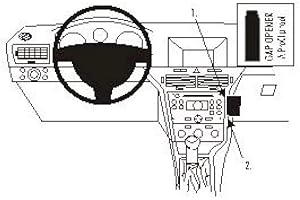 Brodit 853441 ProClip Halterung, schwarz