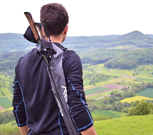 Nordic Walking Stöcke Premium – hochwertige Qualität – Superleicht – auswählbar mit Tragetasche – Walking Sticks - 8