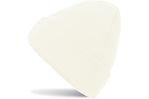 HATSATAR Hatstar Wintermütze | Damen Beanie Mütze | Herren Feinstrick Beanie | für Frauen Männer Unisex | Cuffed Hats Weich & Warm