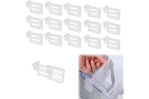 WUMZIRA Accesorios nevera, Organizador de Frigorífico, 16PCS Divisores para Frigorífico, Organizador Ajustable para Frigorífico, Separadores Cajón Frigorífico, Separador