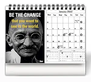 Aurika Legends Motivational 2022-2022 Calendar for Desk for Motivational Motivation 2022 Planner Office Home Table New Year Hanging Kids All Year