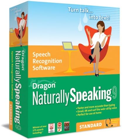 Nuance Dragon NaturallySpeaking 9 (Standard Edition) (PC)