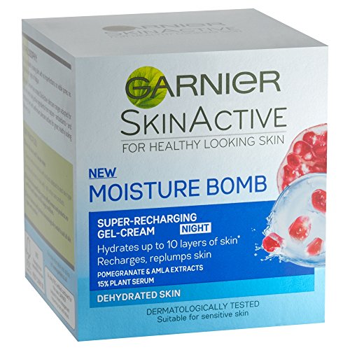 garnier moisture bomb hydrating night cream moisturiser 50ml