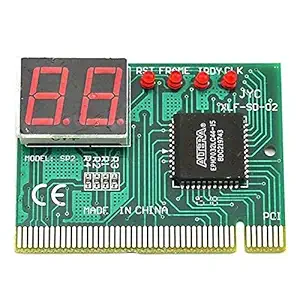 MESTEK 2 Digit Diagnostic PCI Card Motherboard Tester Troubleshooting Diagnosis Tester