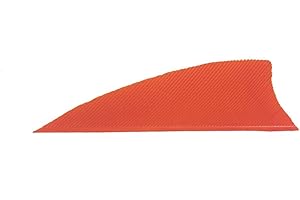 ‎SHARROW SHARROW 50pcs Bogenfedern Pfeilfedern Shield Naturfedern 2 Zoll Linker Flügel Federn für Pfeile