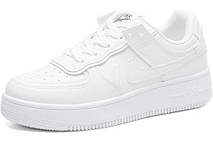 DEBAIJIA Sneakers Femme Baskets Chaussures De Course Blanc Chaussures Sport Running Décontractées Confortables EU