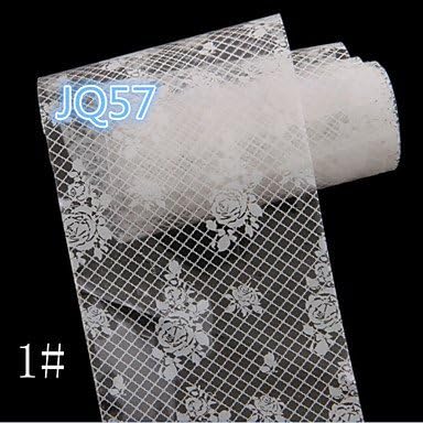 Applique Nail Art Foil Stickers Flower Nail Decals Tips Manicure Tool Popular , 1#