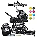 Bergsteiger Rio Combination Pram; soft changing bag; diaper bag; (10-piece mega set; 8 colours)