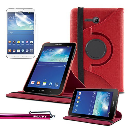 SAVFY Samsung Galaxy Tab 3 7.0 Lite Hülle T110 T111 T113 T116 Hülle Etui Case ultradünn Schutzhülle Cover