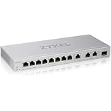 Zyxel Switch a 12 porte Web-Managed Multi-Gigabit include 3 porte da 10 G e 1 porta da 10 G SFP+ [XGS1250-12]