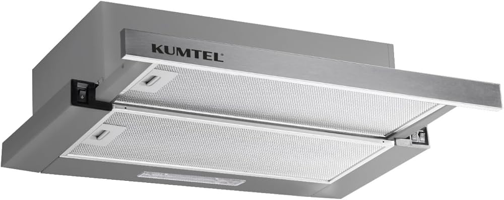 Kumtel Ds6-905 İnox Sürgülü Aspiratör