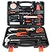 Produktbild Hardware Handwerkzeug Set Home Geschenkkombination Set Toolbox Repair Tool Kohlenstoffstahl (Color : Black)