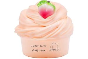 DREAM ROOM 60ml Fluffy Slime Obst Kit Baumwolle Schleim Süße Wolken Flauschiger Schleim Ice Crystal Cloud Stress Relief Spielzeug Schlamm Kind Puzzle Spielzeug Duftenden Stress Schleim Spielzeug