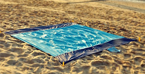 218 x 210cm Lightweight Nylon Blanket Outdoor Licht Compact Picknickdecke Faltbare Decke Family Picnic Camping Beach Play Mat Rug Blanket