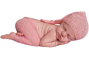 Matissa accessoires de photographie nouveau-né bébé séance photo tenues fille garçon costume amusant tricoté chrochet