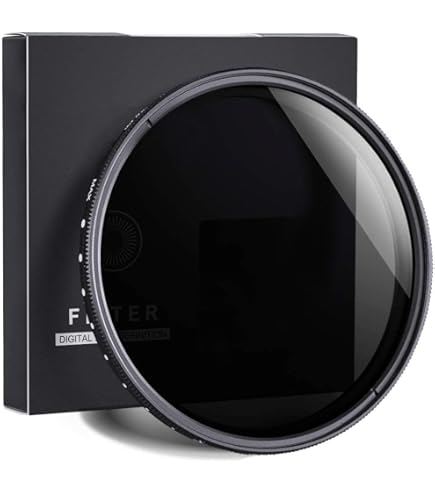 FOTGA ND Fader Filter Variabel - Ultradünn, ND2 Bis ND400, 72mm, Für Kamera Objektive