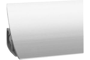 HOLZBRINK Joint d’étanchéité pour plan de travail, plinthe cuisine, profil de finition, Matériel aluminium, 23x23 mm 150 cm