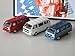 Produktbild VW T3 Bluestar Whitestar Redstar 3x Bus in Box Modellauto BUB 1:87