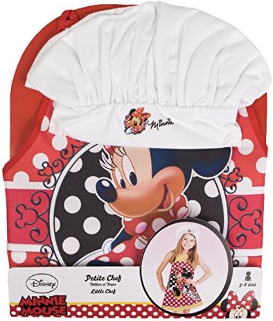 Kids Character Apron + Chefs Hat Minnie