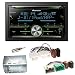 Produktbild Pioneer FH-X730BT Autoradio mit USB MP3 AUX und Bluetooth Freisprecheinrichtung Einbauset für Volvo S40 V40 850