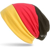 Schiebermütze Deutschland Design - Schwarz Rot Gold Fanartikel