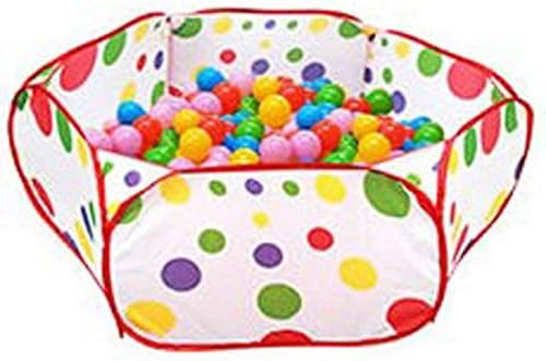 Universale Portable Hexagon Polka Dot Kids Indoor and Outdoor Easy Folding Play Tent