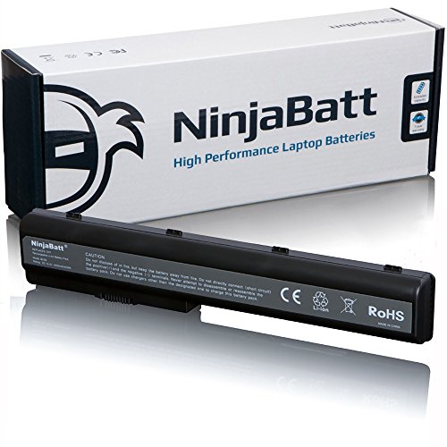 NinjaBatt® New Laptop-Akku für HP Pavilion DV7 DV7-1245DX DV7T DV8 KS525AA 497705-001 464059-142 HSTNN-OB74 464059-251 464059-252 464059-222 464059-122 – High Performance [8 Zellen/4400mAh/63wh]