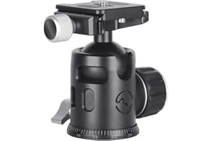 SUNWAYFOTO La testa a sfera EB-36 per treppiedi Epic Series Traveller è appositamente progettata per viaggiare.