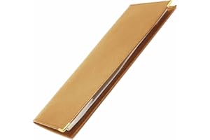 LIVAN - L702 - Porte chéquier Longue - Porte Cartes - Cuir - Format Classique - Homme Femme - 23,5 x 10 cm (Z Beige)