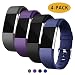 Produktbild Deilin Armband für Fitbit Charge 2 für Damen und Herren, Silikon Ersatz Fitness Armbänder Ersetzbares Sport Uhrenarmband Fitness Wristband für Fitbit Charge2