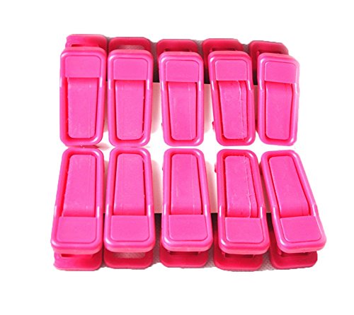 Hosaire 10x Clip Extra Starke Wäscheklammern, Kunststoff Wäscheklammern,Klammern,plastic Wäsche,Klammer