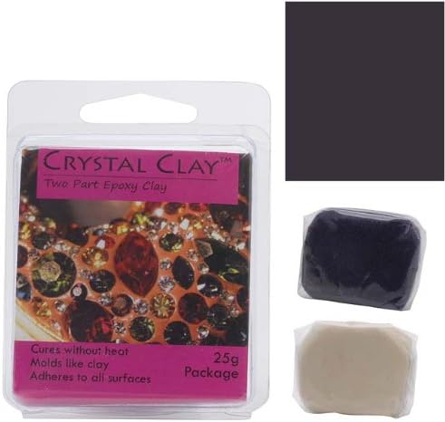 Crystal Clay 2-Part Epoxy Clay Kit 'Dark Purple' 25 Grams
