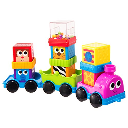 Sassy Zoomin Train Yard Sensory Blocks
