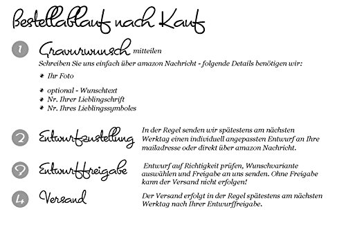 SPIEGEL MIT GRAVUR SPIEGEL MIT FOTOGRAVUR 30×30 CM HOCHZEITSGESCHENK, GEBURT, LIEBE, GEBURTSTAG - 6