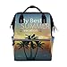 Produktbild Mumienschlafsack Windel Tote Staubbeutel mehr Kapazität Baby Wickeltasche Sommer Coconut Tree Island muti-function Reise Rucksack