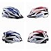 Produktbild Bazaar Fahrradhelm Bike Cycling Carbon Sturzhelm BMX MTB Straßen Blau Rot