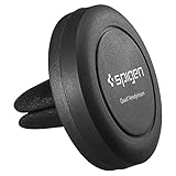 Car Phone Holder, Spigen® [Air Vent Magnetic] Car Mount Holder [Quad Neodymium Core] Car Mount Phone Holder for iPhone 7/7 Plus/6s/6s Plus,Galaxy S7/S7 Edge/S6,Galaxy Note 5/4, Nexus 5x/6P,LG G5 and More, Black - A200 (SGP11583)