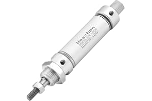 Heschen Pneumatico Sottile Cilindro dell' Aria, Mal 16-30, M5 Porta, Alesaggio 16mm, Corsa 30mm, Doppio Effetto